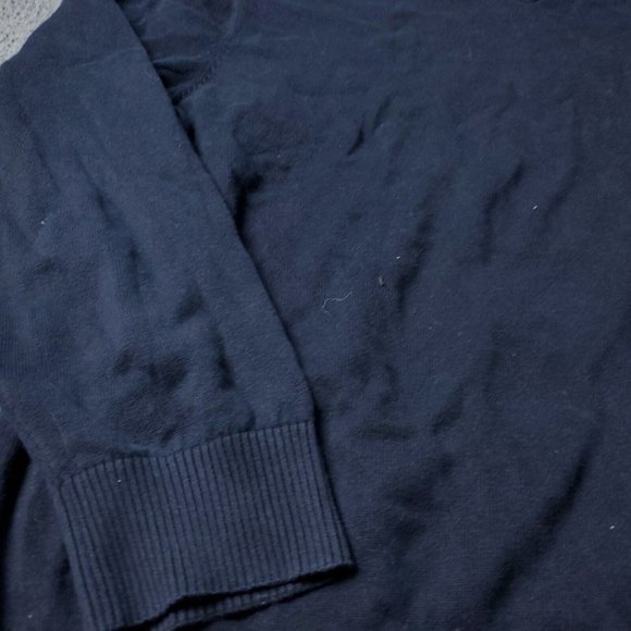 Tommy Hilfiger V Neck Sweater Mens XL Blue - Picture 5 of 12
